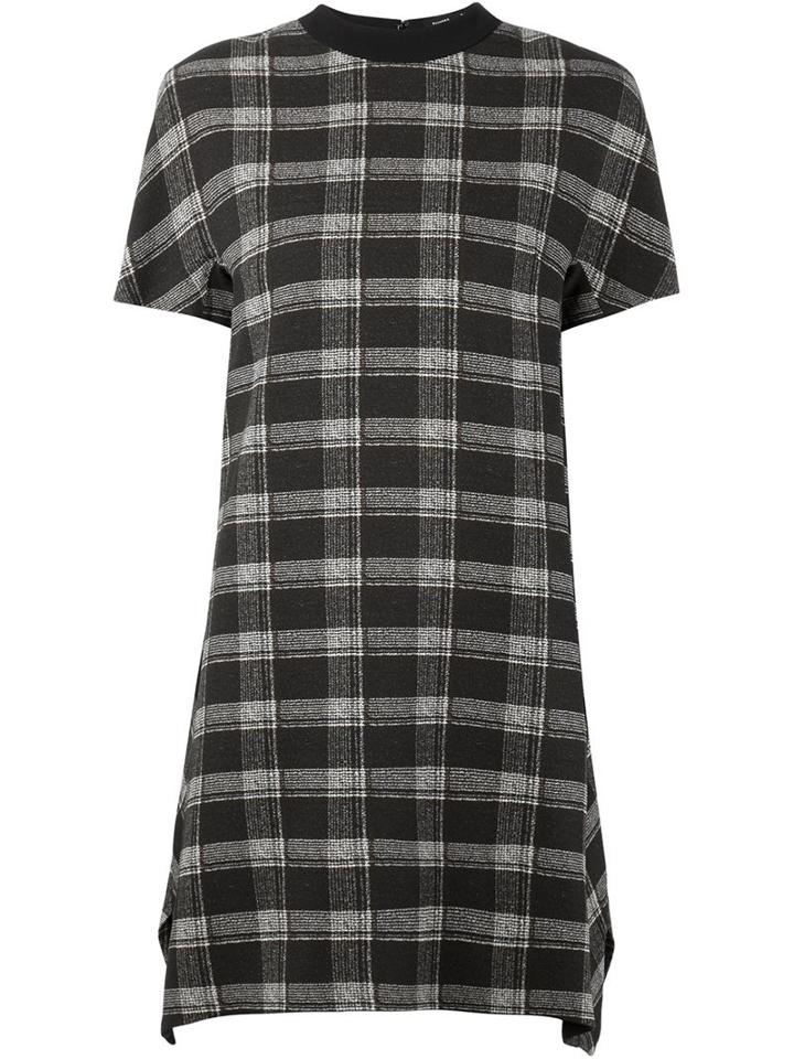 Proenza Schouler Short Plaid Dress
