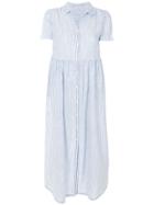 Bellerose Striped Maxi Dress - White