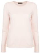 Loro Piana Knitted Cashmere Sweatshirt - Pink