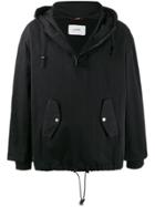 Indice Studio Half-zipped Hoodie - Black