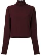 Mcq Alexander Mcqueen High Neck Blouse