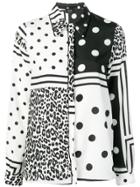 Liu Jo Polka-dot Print Shirt - White