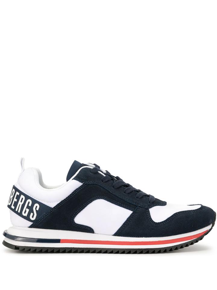 Dirk Bikkembergs Panelled Low-top Sneakers - White