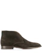 Ps Paul Smith Stitched Panel Boots - Brown