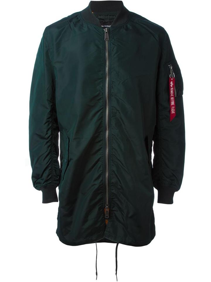 Alpha Industries Zip Parka Coat