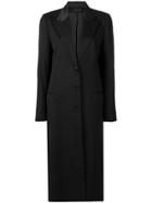 Rta Single-breasted Coat - Black