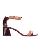 Zeferino Patent Leather Sandals - Red