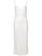 Organic By John Patrick Long Bias Slip Dress - White