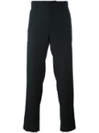 Wooyoungmi Loose-fit Tailored Trousers, Men's, Size: 52, Black, Polyurethane/wool