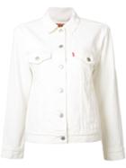 Levi's Denim Jacket, Size: Xl, White, Cotton