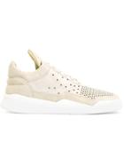 Filling Pieces Perforated Sneakers, Men's, Size: 44, Nude/neutrals, Suede/rubber