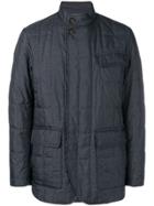 Canali Quilted Jacket - Blue