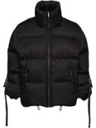 Prada Short Nylon Puffer Jacket - Black