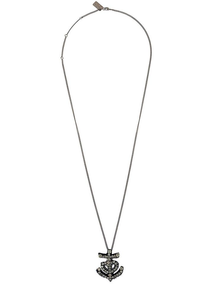 No21 Anchor Pendant Necklace