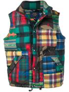 Polo Ralph Lauren Contrasting Panel Down Gilet - Green