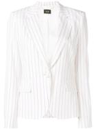 Liu Jo Classic Fitted Blazer - White