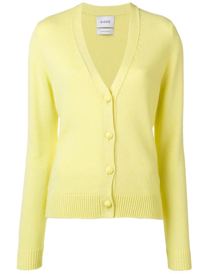 Barrie V-neck Cardigan - Yellow