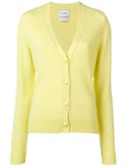 Barrie V-neck Cardigan - Yellow