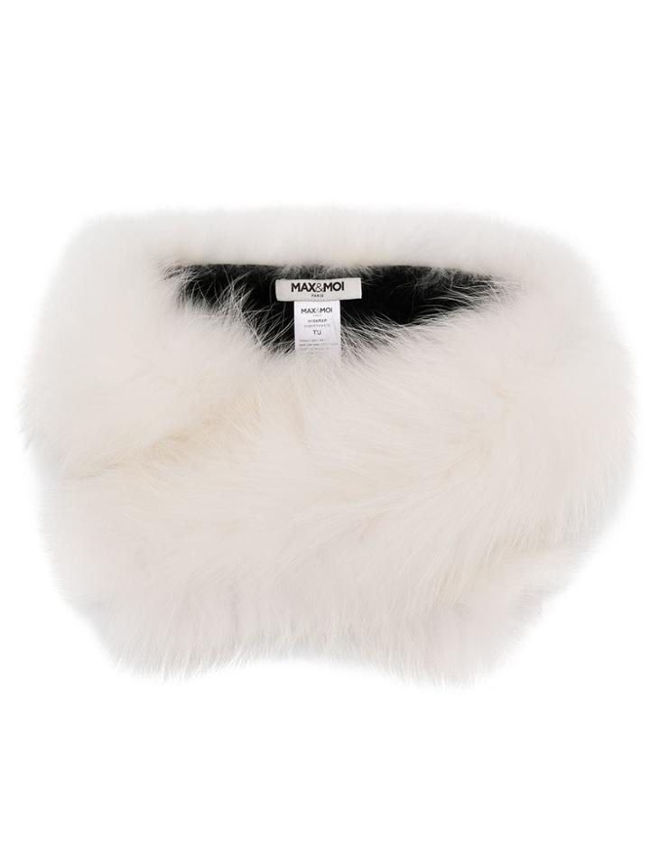 Max & Moi Long Collar - White