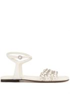 3.1 Phillip Lim Chain Embellished Sandals - White