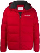 Calvin Klein Jeans Zipped Padded Jacket - Red