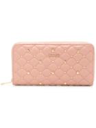 Liu Jo Quilted Continental Wallet - Pink