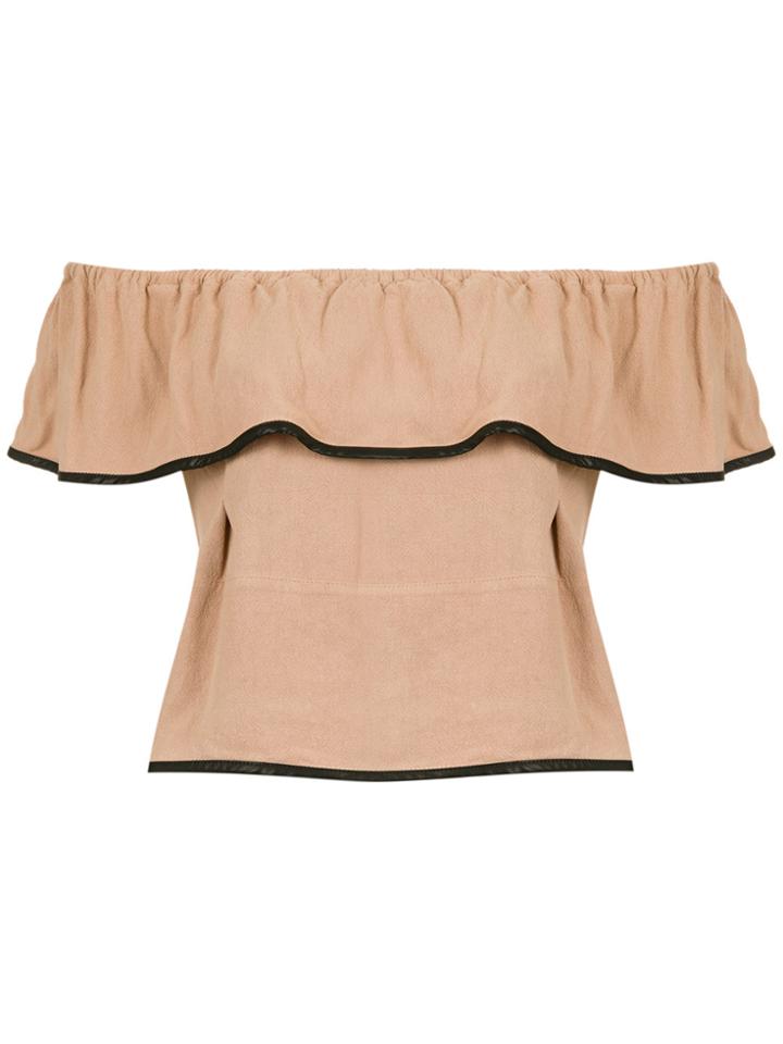 Olympiah Jasmine Cropped Top - Nude & Neutrals