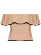 Olympiah Jasmine Cropped Top - Nude & Neutrals