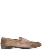 Doucal's Elba Distressed Effect Loafers - Neutrals