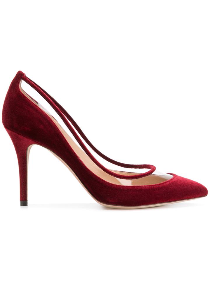 Valentino Valentin Garavani Glassglow Pumps - Red