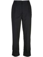 Prada Tailored High-waisted Trousers - Blue