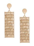 Eddie Borgo Fleece Drop Earrings - Metallic