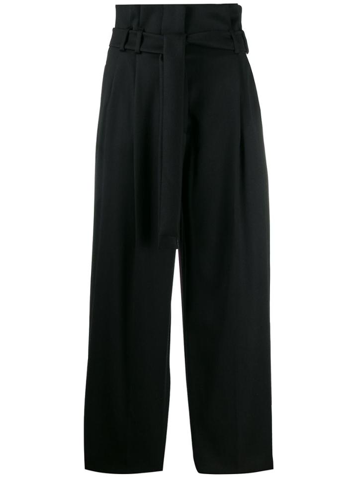 Max Mara Paperbag Trousers - Black