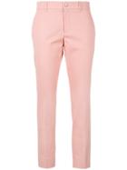 Gucci Classic Slim Leg Trousers - Pink & Purple