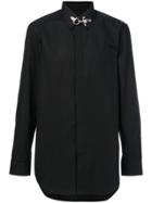 Givenchy Hook And Loop Collar Shirt - Black