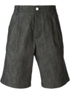 Raf Simons Denim Shorts, Men's, Size: 31, Black, Cotton/polyurethane