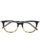 Tomas Maier Eyewear Round Frame Glasses - Black