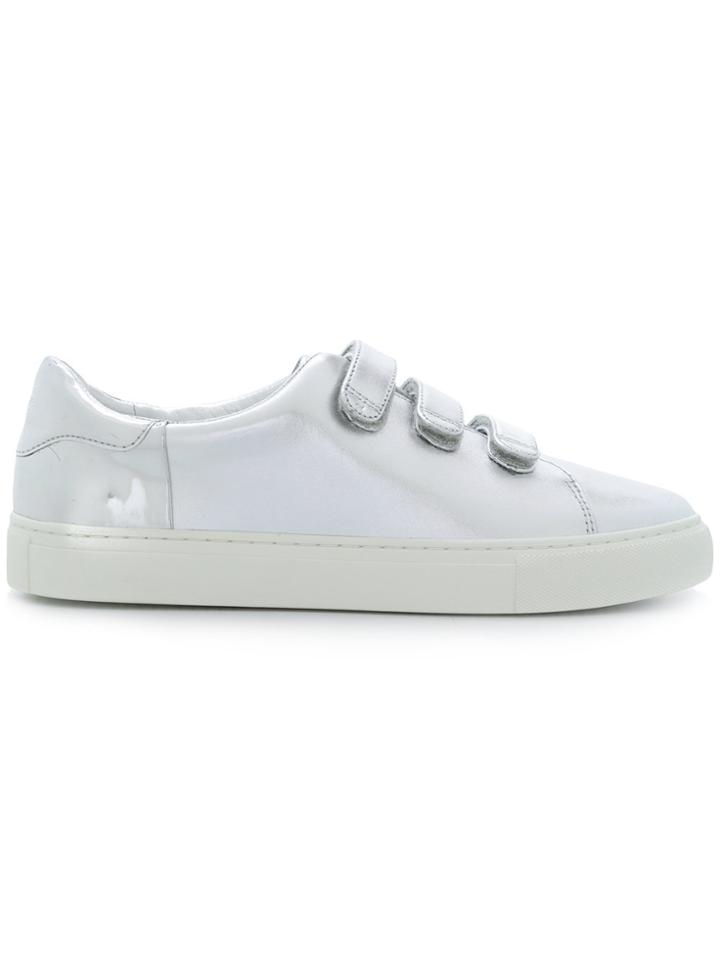 Tory Burch Triple-strap Sneakers - Metallic