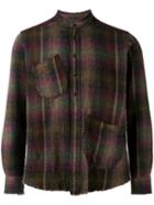 Etro Plaid Shirt, Men's, Size: Medium, Wool