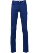 Versace - Slim-fit Jeans - Men - Cotton/spandex/elastane - 33, Blue, Cotton/spandex/elastane