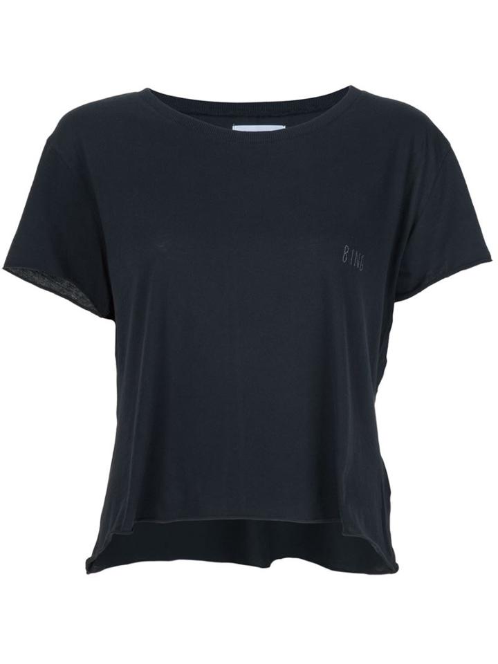 Anine Bing Cropped T-shirt