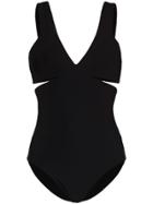 Araks Ursa V-neck Cutout Swimsuit - Black