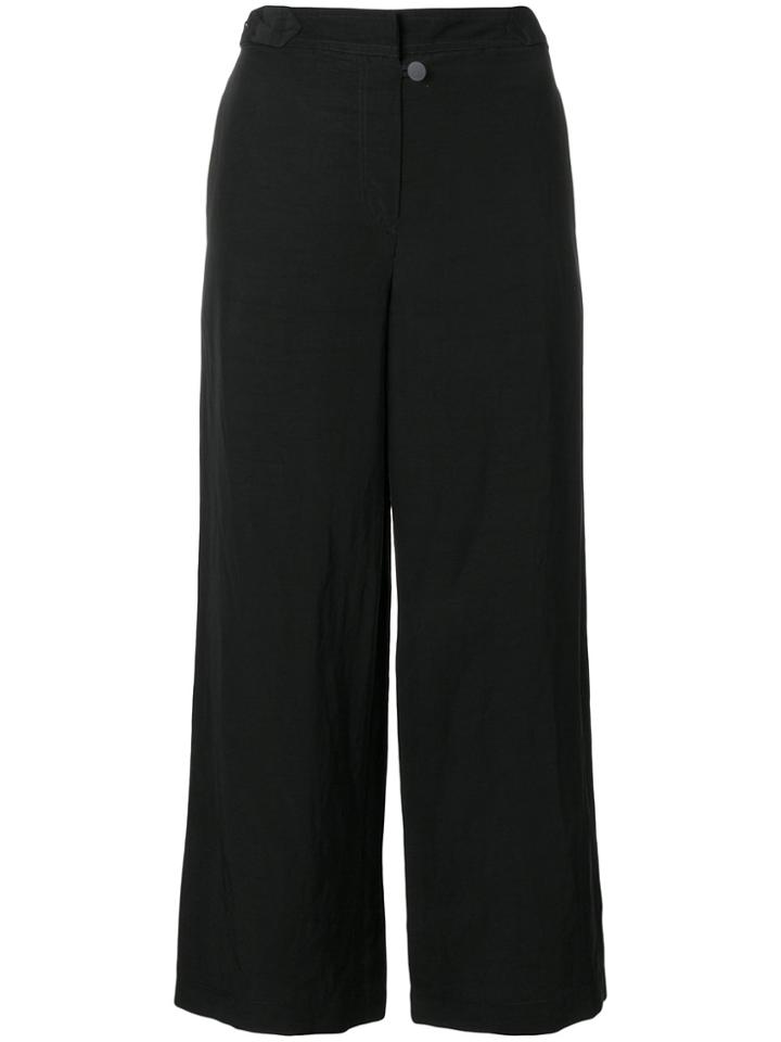 Christian Wijnants Classic Cropped Trousers - Black
