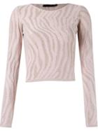 Cecilia Prado Cropped Knitted Blouse