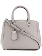 Michael Michael Kors Benning Satchel Bag - Grey