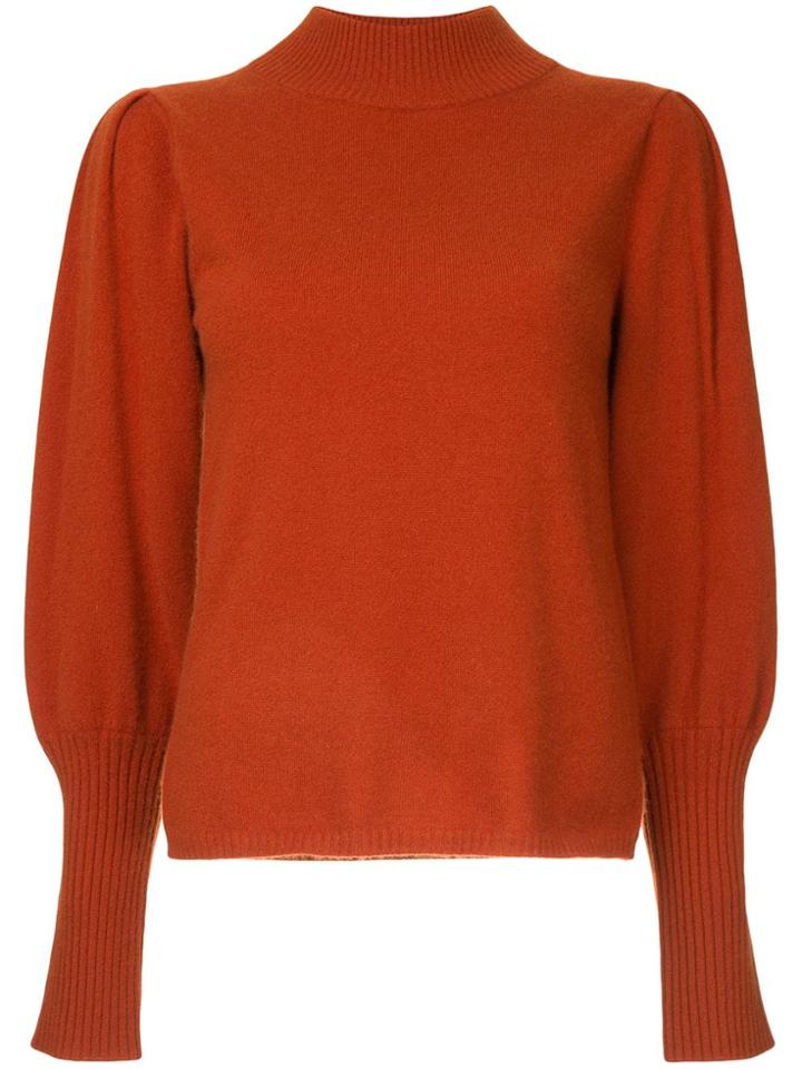 Sea Cailyn 100% Cashmere Sweater - Yellow & Orange