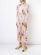 Jill Stuart Noot Floral Dress - Pink & Purple