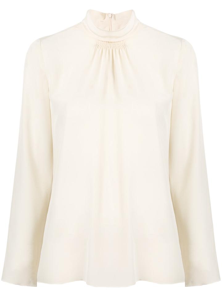 Red Valentino Long-sleeve Blouse - Nude & Neutrals