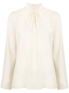 Red Valentino Long-sleeve Blouse - Nude & Neutrals