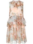 Karen Walker Mariana Angel Print Dress - Multicolour